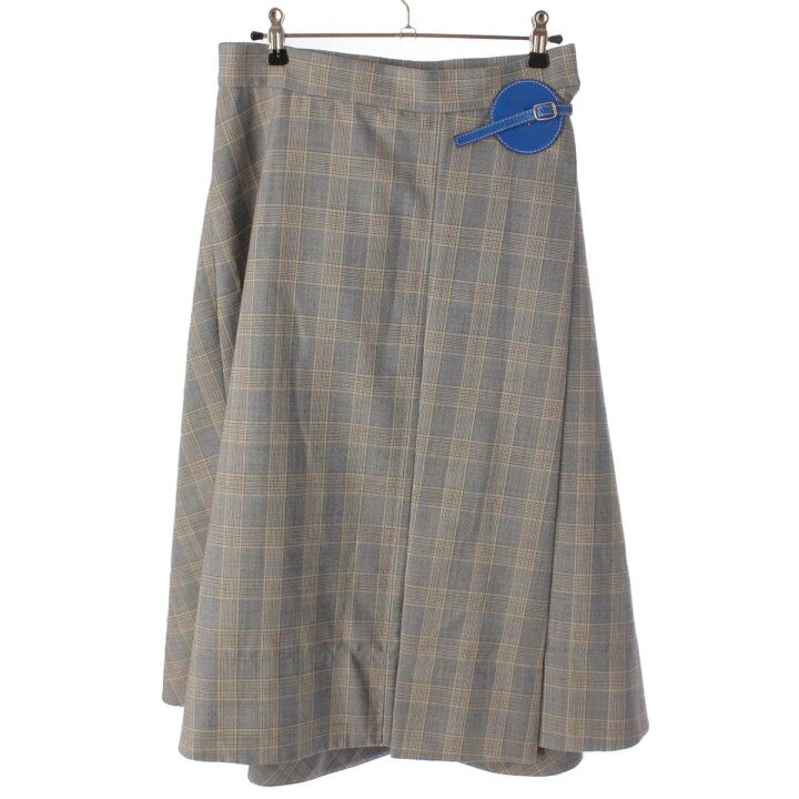 楽天市場】【セリーヌ】Celine フィービー期 ウール チェック フレア  