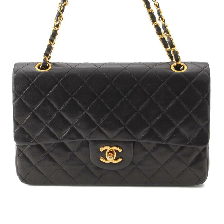 楽天市場】【シャネル】Chanel マトラッセ25 ラムスキン ダブル W 