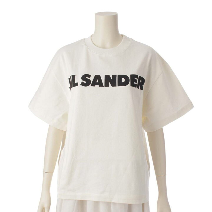 楽天市場】【ジルサンダー】Jil Sander ロゴプリント コットン 半袖 T 