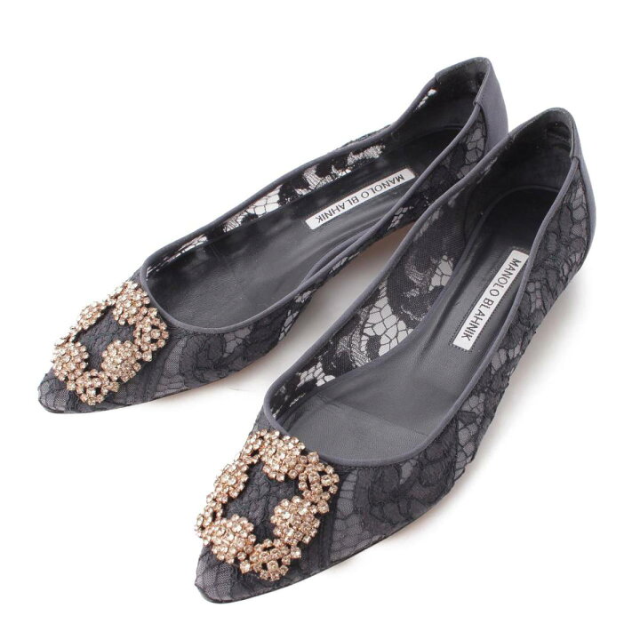 楽天市場】【マノロブラニク】Manolo Blahnik ハンギシ ビジュー 
