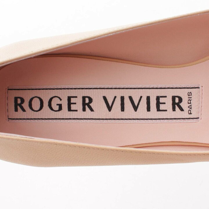 楽天市場】【ロジェヴィヴィエ】Roger Vivier スクエアバックル レザー 