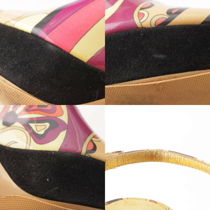楽天市場】【エミリオプッチ】Emilio Pucci パテント スリングバック 