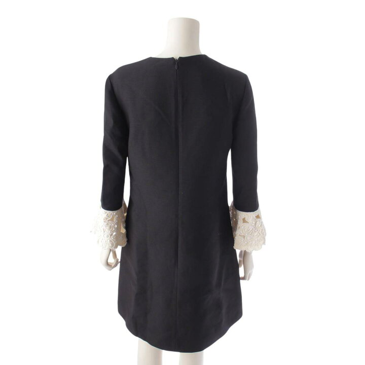 楽天市場】【ヴァレンティノ】Valentino ウール×シルク レーススリーブ  