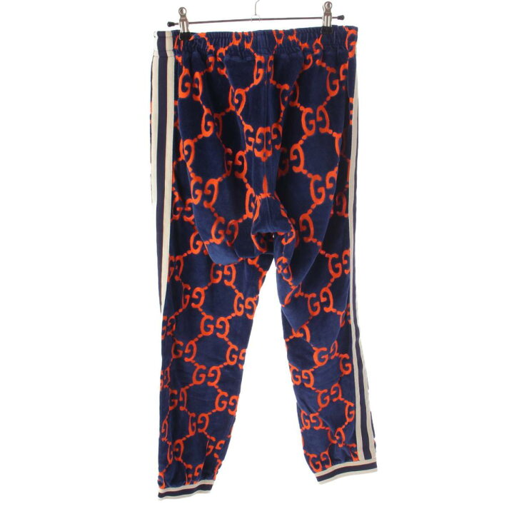 楽天市場】【グッチ】Gucci メンズ GGジェニール ベロア ジョギング  