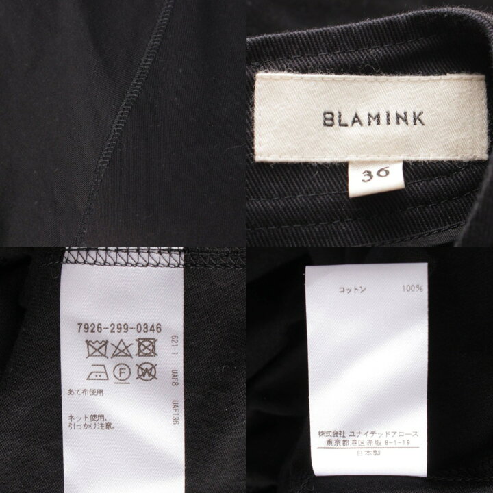 楽天市場】【ブラミンク】BLAMINK 23SS コットン クルーネック 