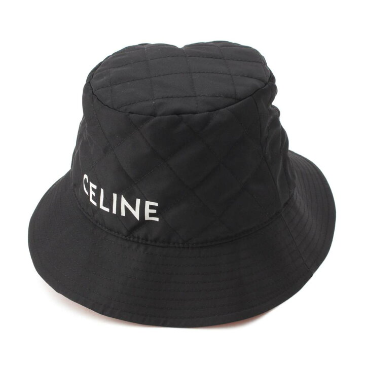 楽天市場】【セリーヌ】Celine ロゴ ナイロン キルティング バケット 