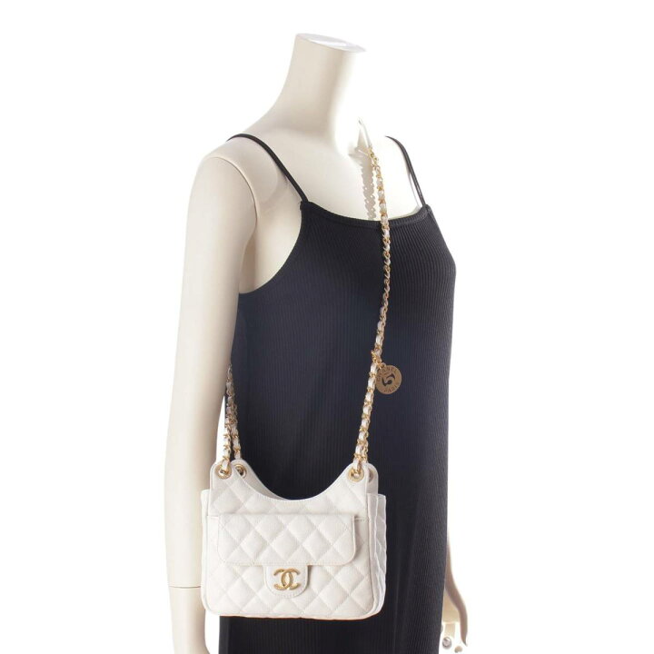 楽天市場】【シャネル】Chanel マトラッセ スモール キャビアスキン  