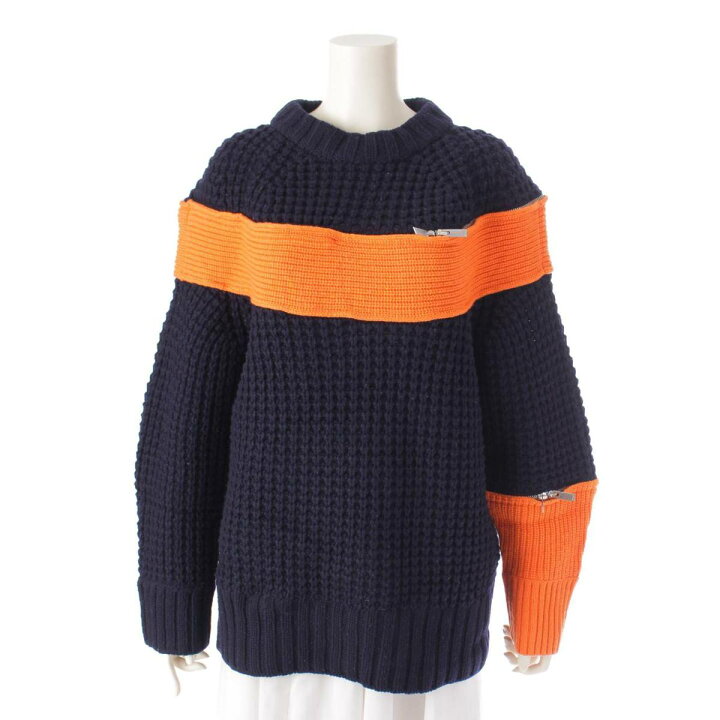 楽天市場】【サカイ】sacai 19AW ジップアタッチメント ニット  