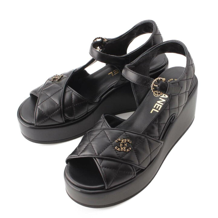 楽天市場】【シャネル】Chanel 23P ココマーク マトラッセ レザー  