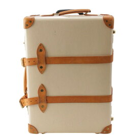 【グローブトロッター】Globe Trotter　サファリ キャリーケース 2ホイール アイボリー 55L 【中古】【鑑定済・正規品保証】201426