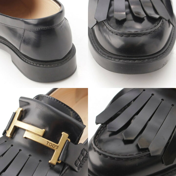 楽天市場】【トッズ】Tods レザー ダブルT タッセル フリンジ 