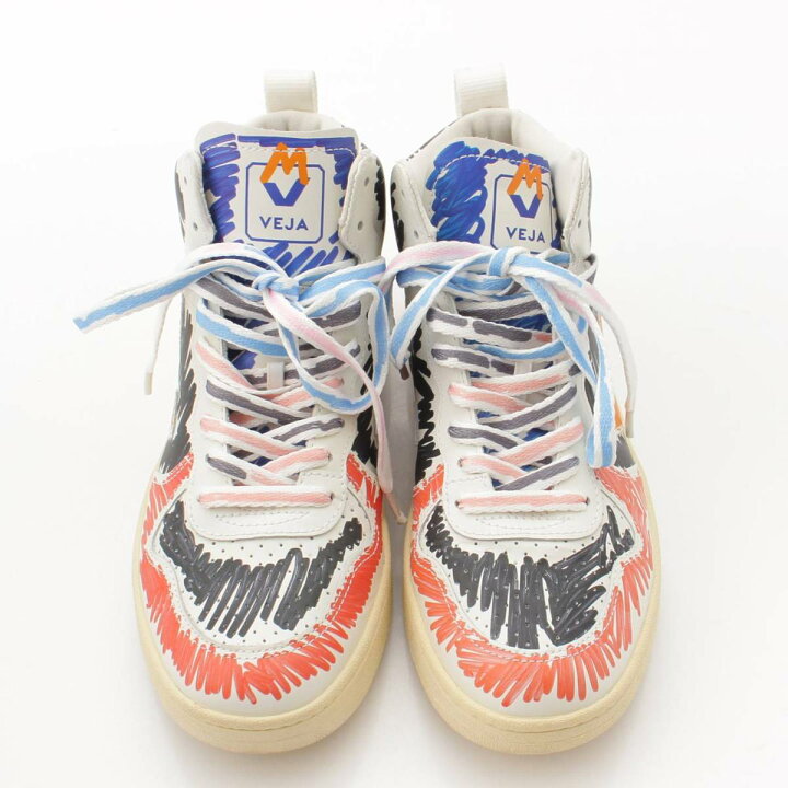 楽天市場】【マルニ】Marni VEJA 22SS 落書きプリント ハイカット  