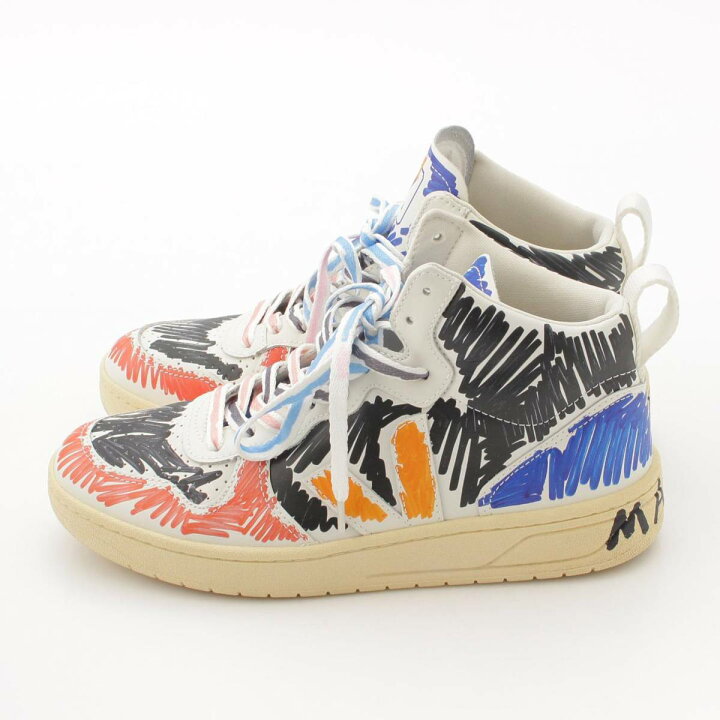 楽天市場】【マルニ】Marni VEJA 22SS 落書きプリント ハイカット 