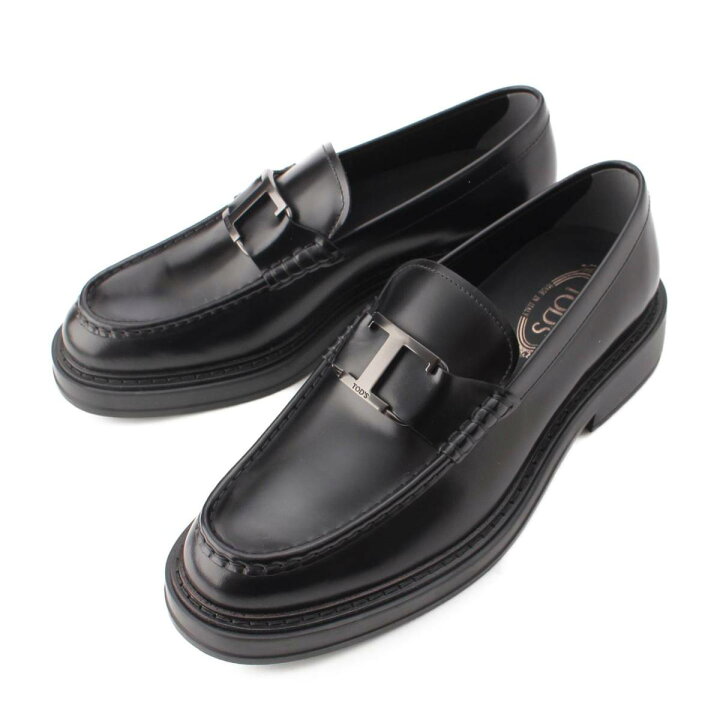 楽天市場】【トッズ】Tods Tタイムレス レザー ローファー シューズ 