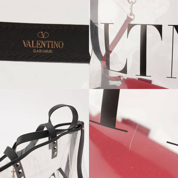 楽天市場】【ヴァレンティノ】Valentino VLTN ロックスタッズ ビニール 