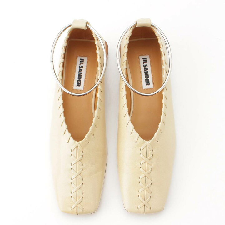 楽天市場】【ジルサンダー】Jil Sander レザー メタルアンクレット 