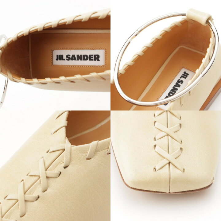 楽天市場】【ジルサンダー】Jil Sander レザー メタルアンクレット 