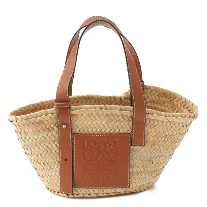楽天市場】【ロエベ】Loewe レザーパッチ アナグラム バスケット 