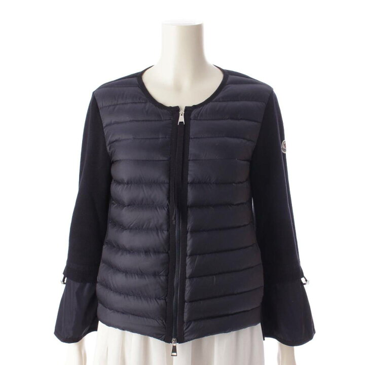 楽天市場】【モンクレール】Moncler ニット切替 ジップアップ ノー  