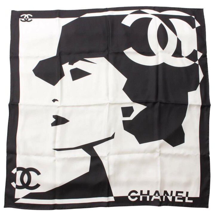 楽天市場】【シャネル】Chanel ココマーク ロゴ シルク スカーフ  