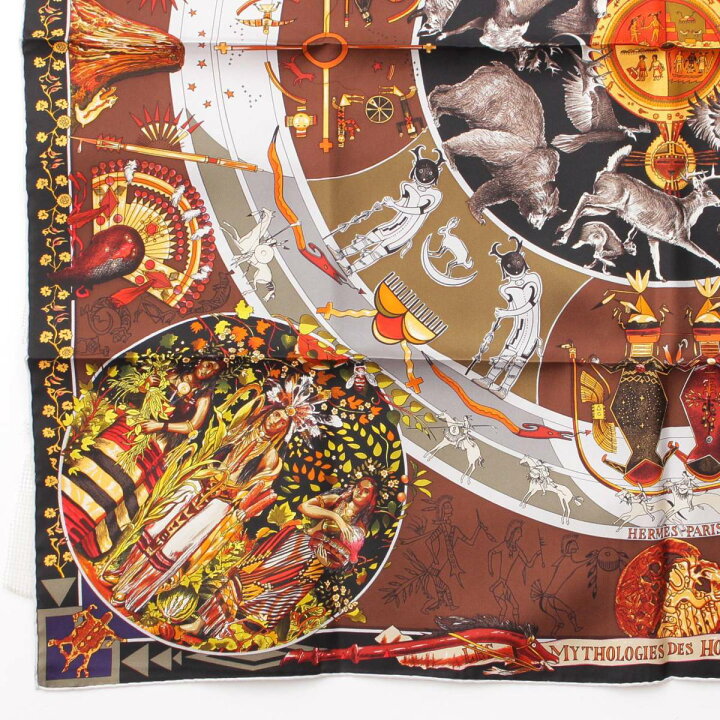 楽天市場】【エルメス】Hermes カレ90 LES MYTHOLOGIES DES HOMMES 