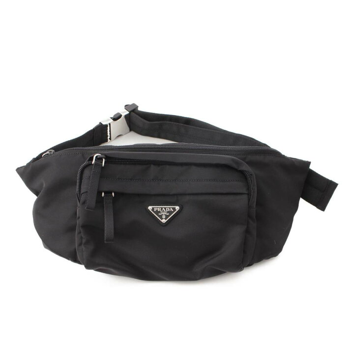 楽天市場】【プラダ】Prada トライアングル ナイロン ウエストポーチ 