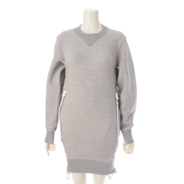楽天市場】【サカイ】sacai Pre Sponge Sweat X Ma-1 Dress コットン 