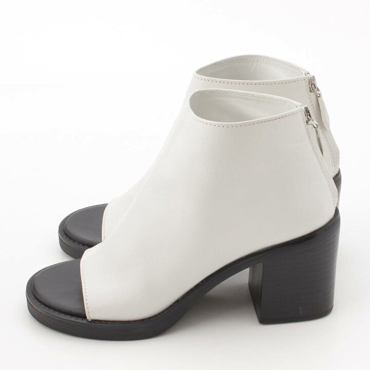 楽天市場】【ミュウミュウ】Miu Miu ザー オープントゥ ブーティー  