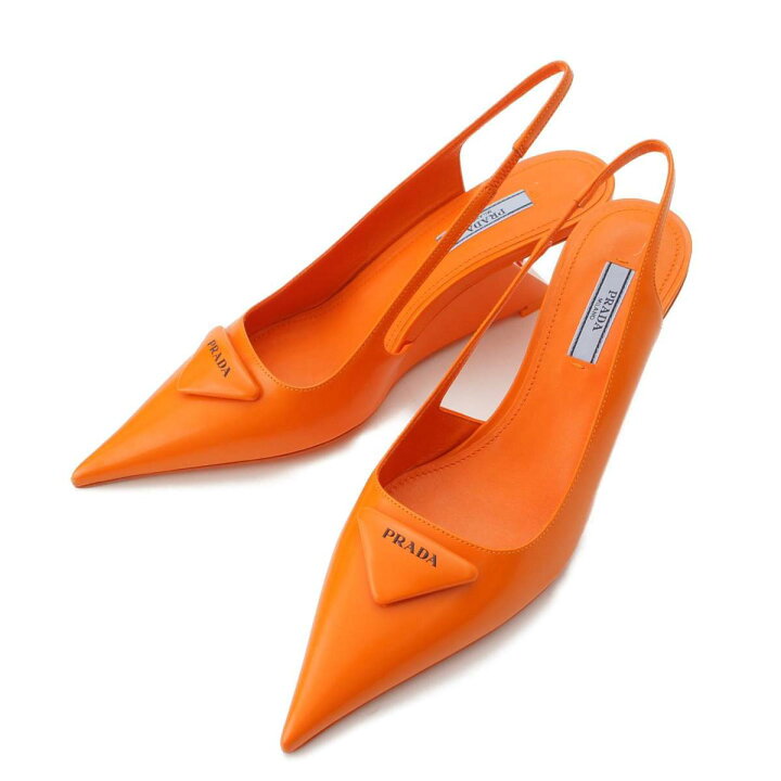 楽天市場】【プラダ】Prada トライアングル ロゴ ブラッシュドレザー 