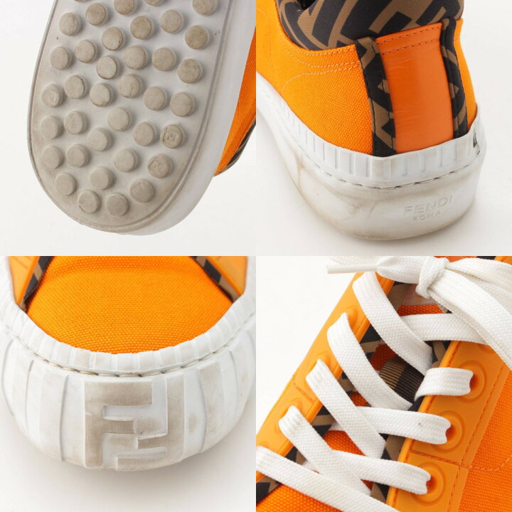 楽天市場】【フェンディ】Fendi メンズ キャンバス FF柄 ローカット 