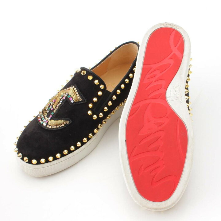 楽天市場】【クリスチャンルブタン】Christian Louboutin FLAT VEAU 