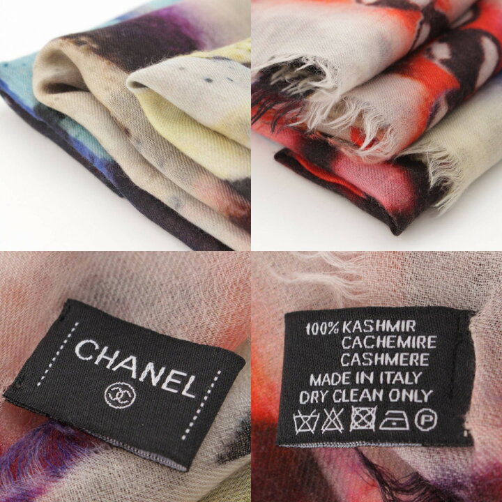 楽天市場】【シャネル】Chanel ココマーク ロゴ カシミヤ100 