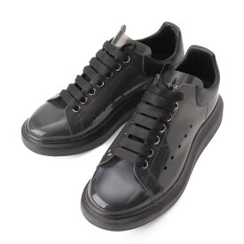 【アレキサンダーマックイーン】Alexander McQueen　ビニール ローカット スニーカー シューズ クリアブラック 41 1/2 【中古】【鑑定済・正規品保証】203544