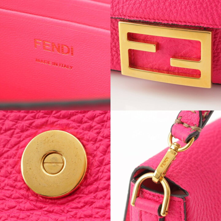 楽天市場】【フェンディ】Fendi セレリア マンマバケット ミニ レザー 