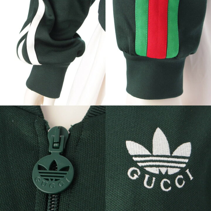 楽天市場】【グッチ】Gucci アディダス コラボ ロゴ ジップアップ 