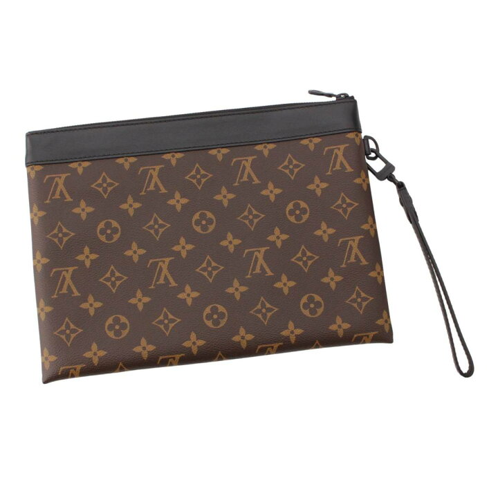 中古】 中美品 ルイヴィトン LOUIS VUITTON ポシェット オム クラッチ 