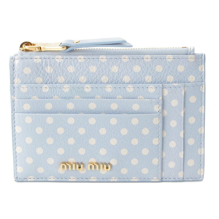 楽天市場】【ミュウミュウ】Miu Miu マドラス ロゴ ドット レザー 