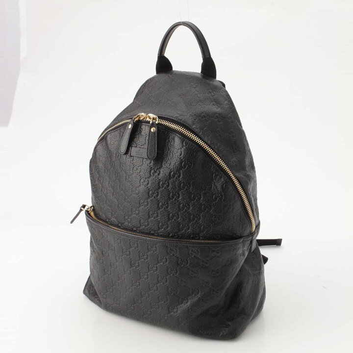 楽天市場】【グッチ】Gucci グッチシマ GGロゴ レザー リュック バック 