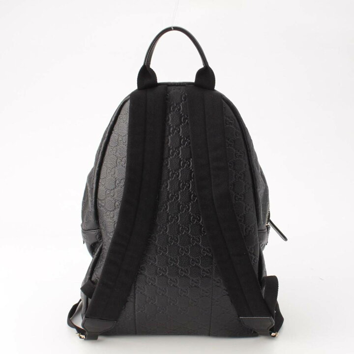 楽天市場】【グッチ】Gucci グッチシマ GGロゴ レザー リュック バック