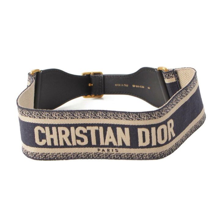 楽天市場】【ディオール】DIOR エンブロイダリー ロゴ レザー 