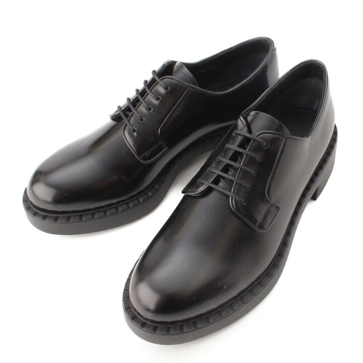 楽天市場】【プラダ】Prada メンズ ブラッシュドレザー レースアップ 