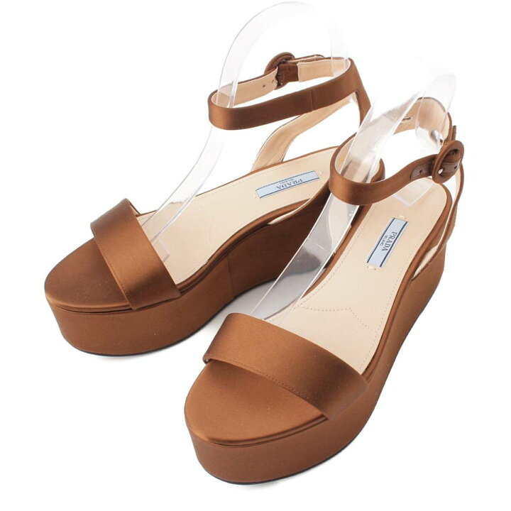 楽天市場】【プラダ】Prada CALZATURE DONNA サテン アンクル 