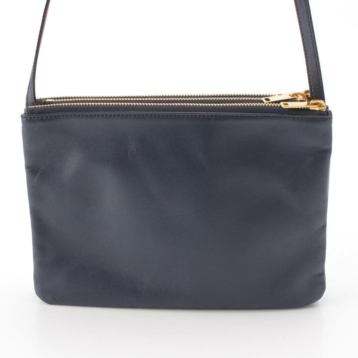 楽天市場】【セリーヌ】Celine トリオ ラージ レザー ポーチ 