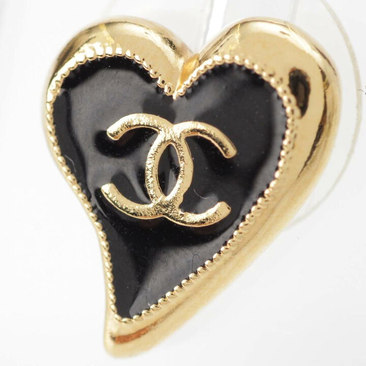 楽天市場】【シャネル】Chanel A22P ココマーク ハート ピアス  