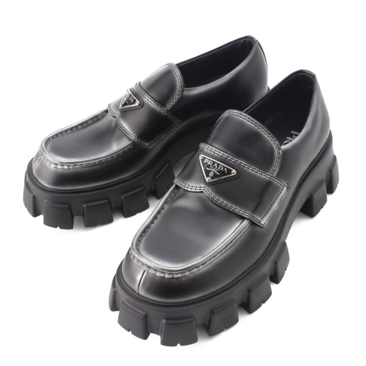 楽天市場】【プラダ】Prada メンズ モノリス ブラッシュドレザー 