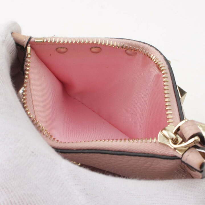 楽天市場】【ヴァレンティノ】Valentino ロックスタッズ レザー カード  