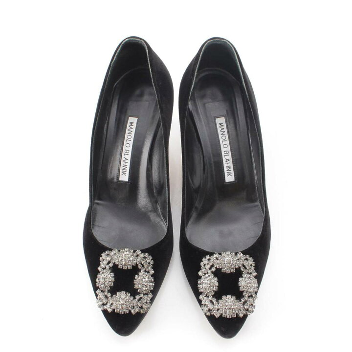 楽天市場】【マノロブラニク】Manolo Blahnik ハンギシ ビジュー 