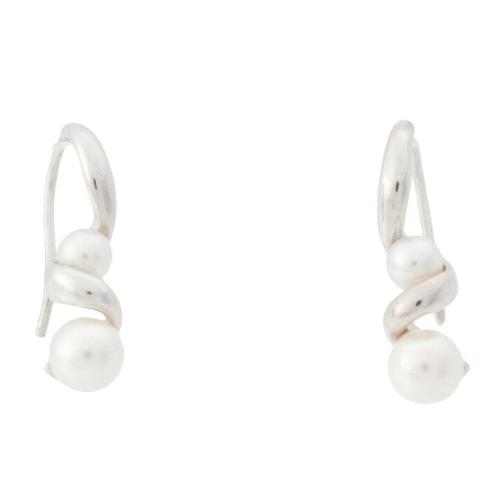 楽天市場】【ミキモト】Mikimoto スパイラル パール 5mm フックピアス 