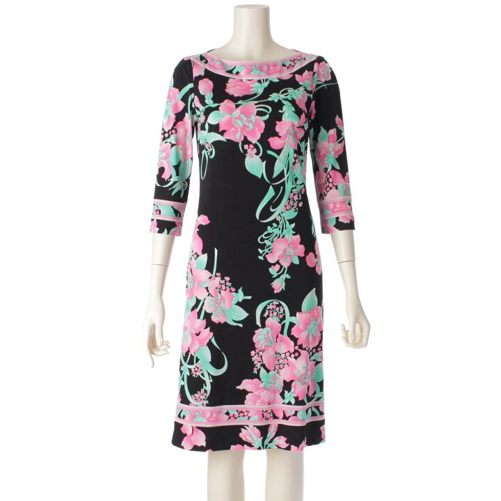 楽天市場】【レオナール】LEONARD カンカン 花柄 フラワープリント  