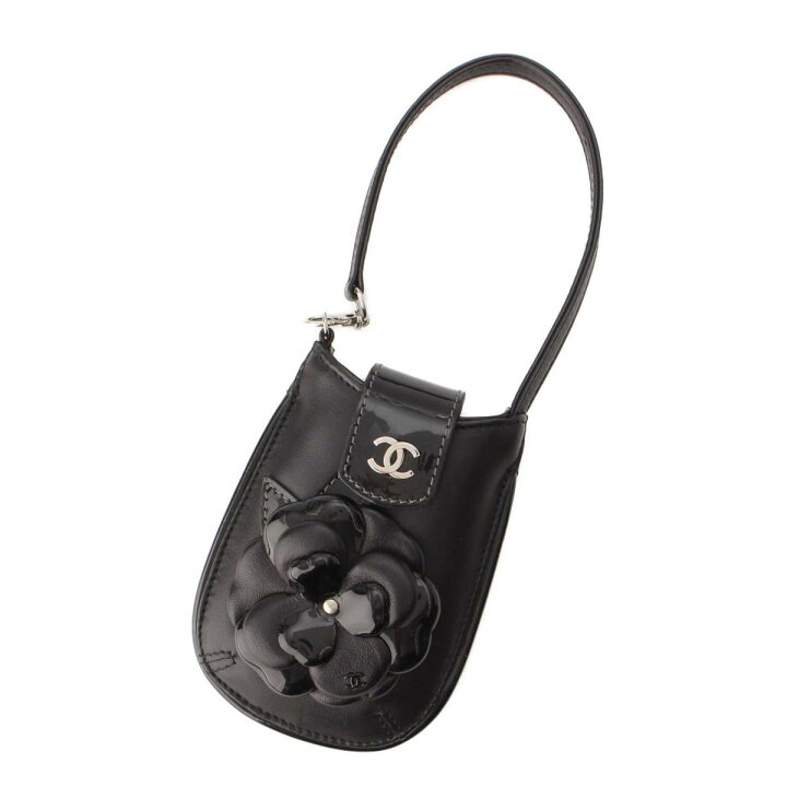 楽天市場】【シャネル】Chanel カメリア ココマーク レザー 携帯 
